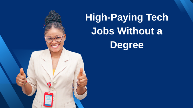 High-Paying Tech Jobs Without a Degree