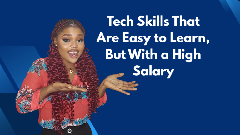 Tech Skills That Are Easy to Learn, But With a High Salary