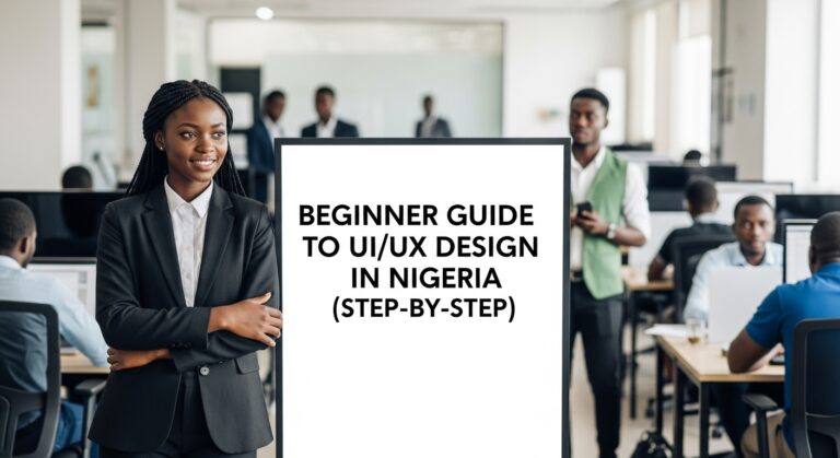Beginner Guide to UIUX Design in Nigeria (Step-by-Step)