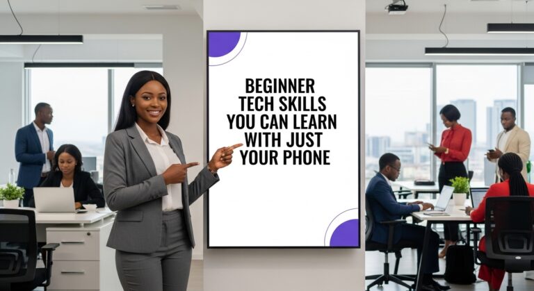 Beginner Tech Skills You Can Learn With Just Your Phone