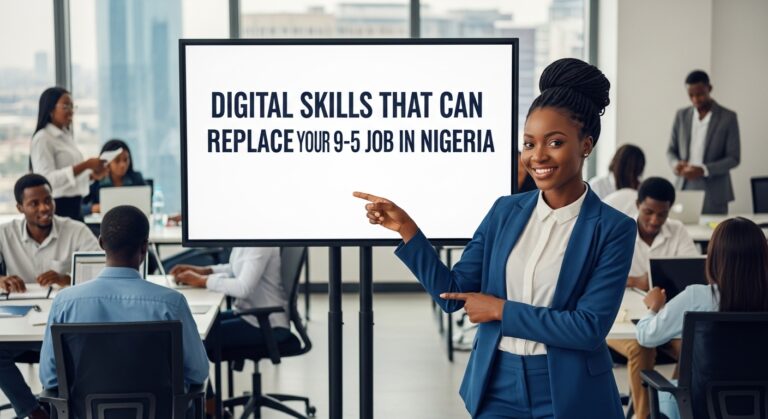 Digital Skills That Can Replace Your 9–5 Job in Nigeria