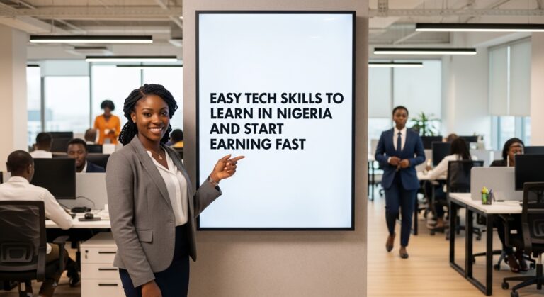 Easy Tech Skills to Learn in Nigeria and Start Earning Fast