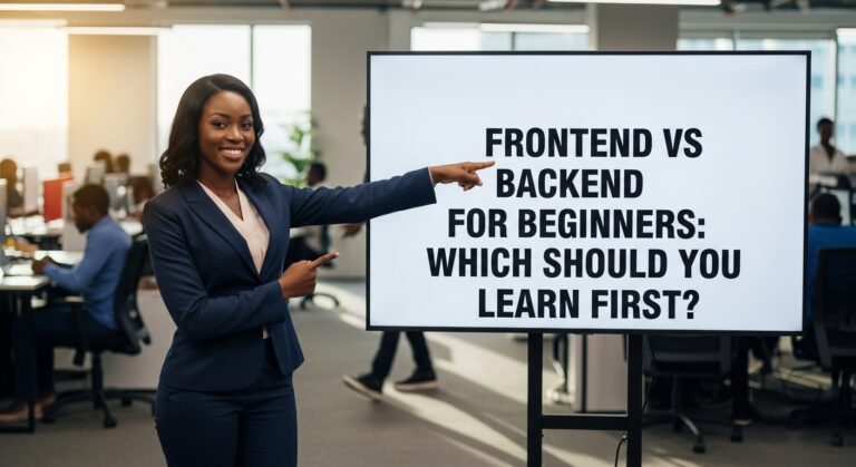 Frontend vs Backend for Beginners Which Should You Learn First