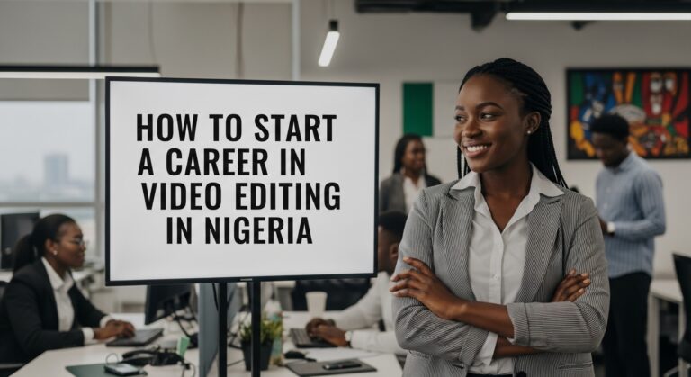 How to Start a Career in Video Editing in Nigeria