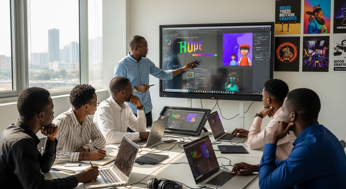 Motion Graphics and 2D Animation Training in Abuja Nigeria Africa ...