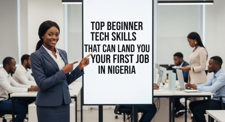 Top Beginner Tech Skills That Can Land You Your First Job in Nigeria
